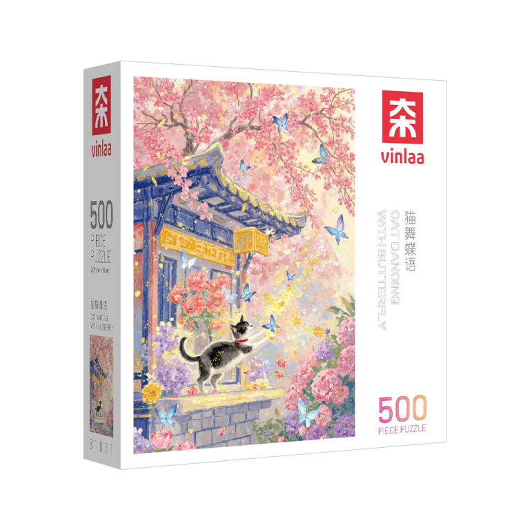 Cat Dancing With Butterfly Featured Image