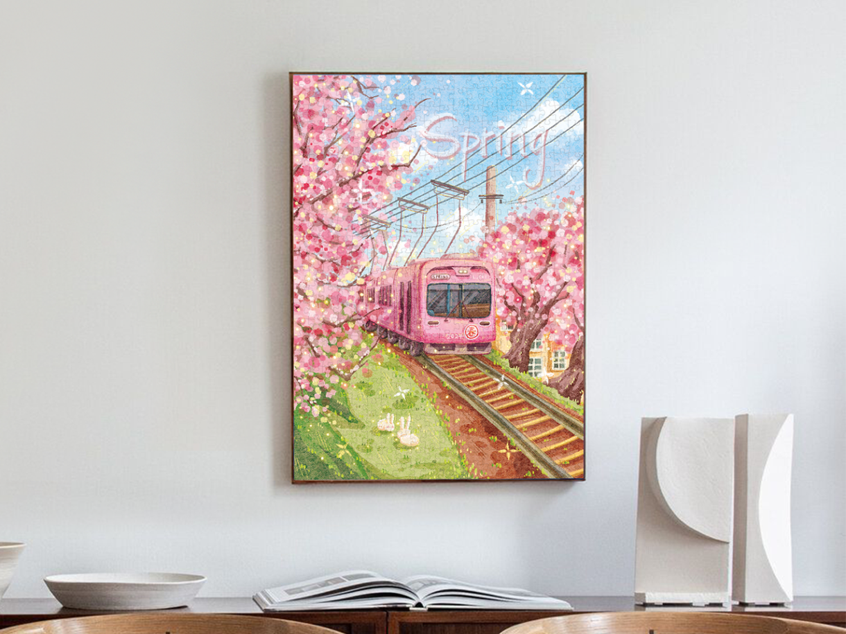Goshogawara · Sakura Train Featured Image